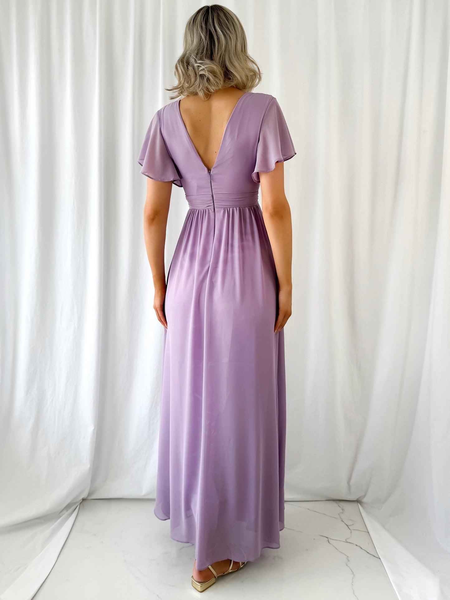 Tacha Maxi Dress - Lilac