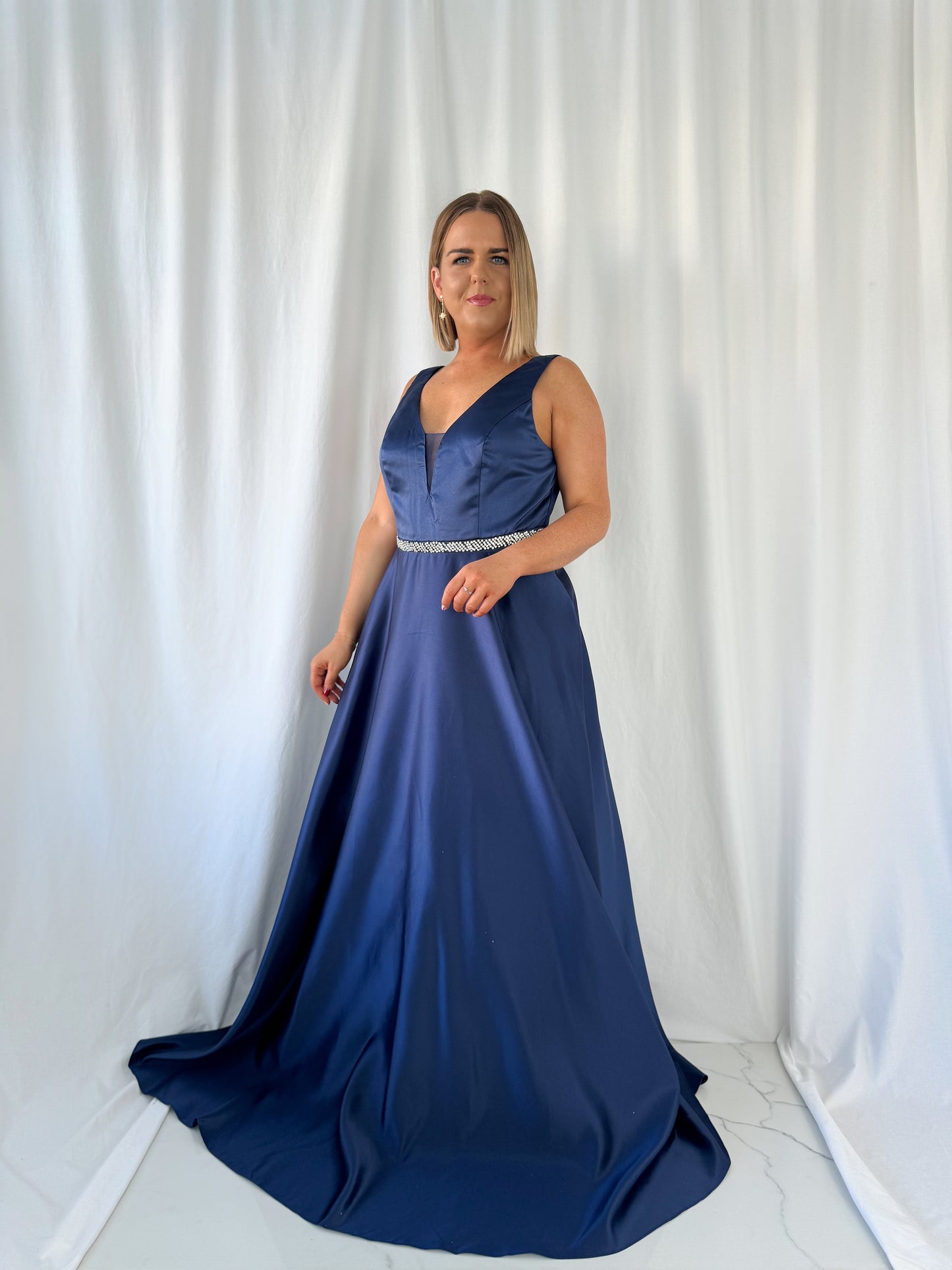 Brigitta Maxi Dress -Navy