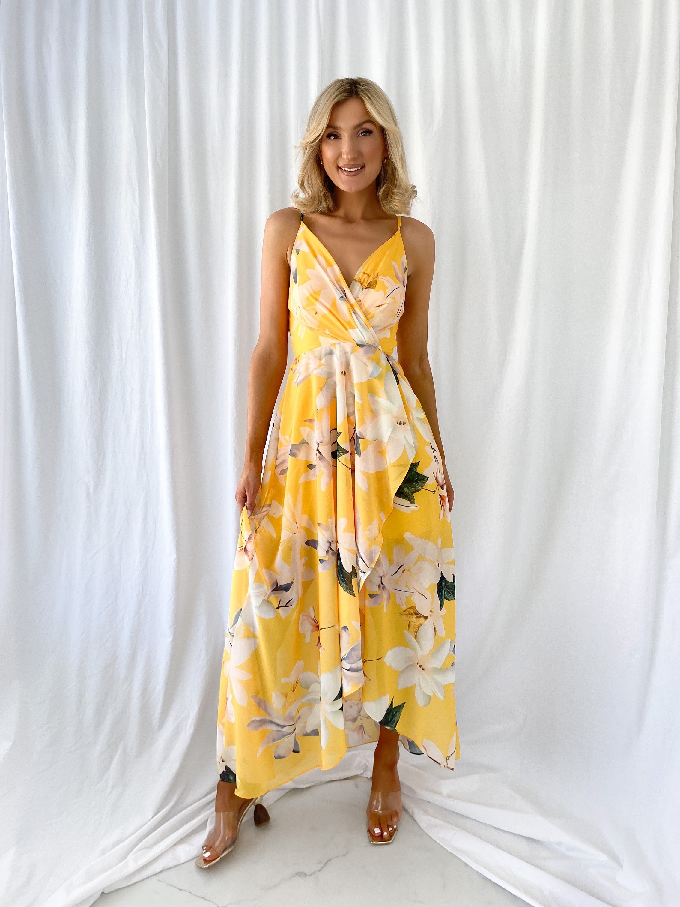 Daisy Floral Maxi Dress