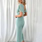 Alina Jumpsuit with Short Sleeves - Sage Green