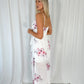 Nicole Strappy Maxi Dress - White