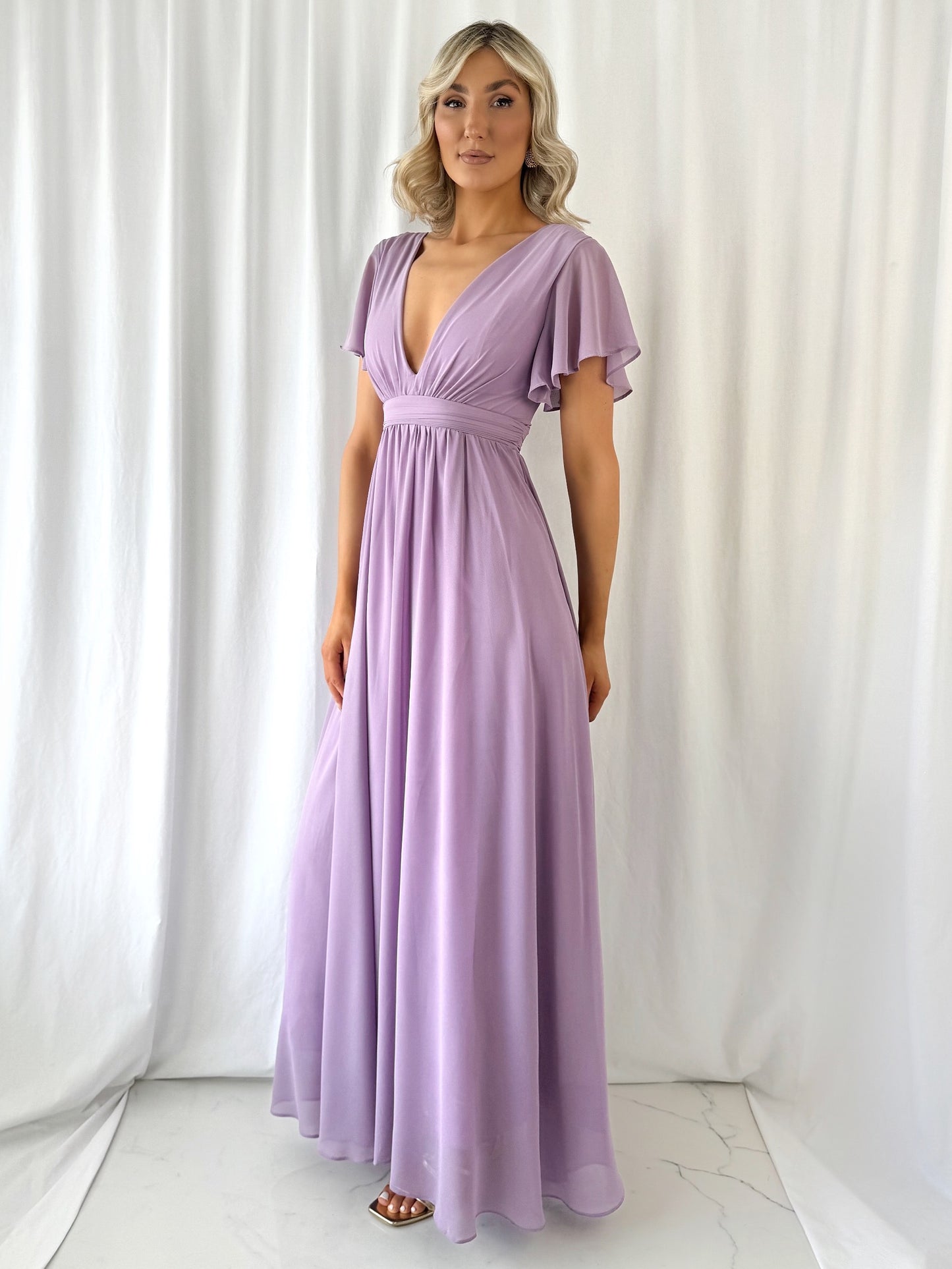 Tacha Maxi Dress - Lilac