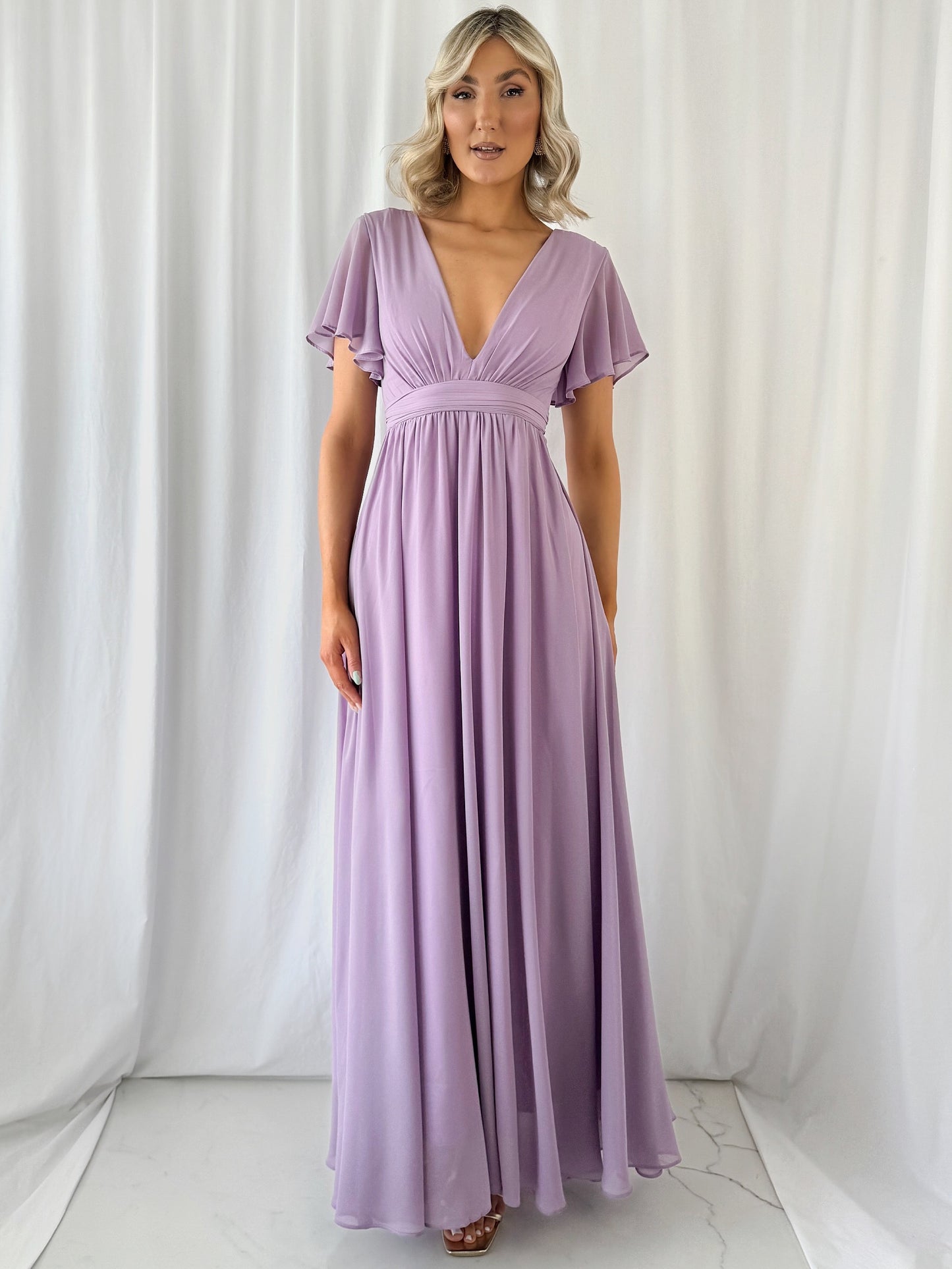 Tacha Maxi Dress - Lilac
