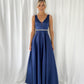 Brigitta Maxi Dress - Dark Blue