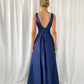 Brigitta Maxi Dress - Dark Blue