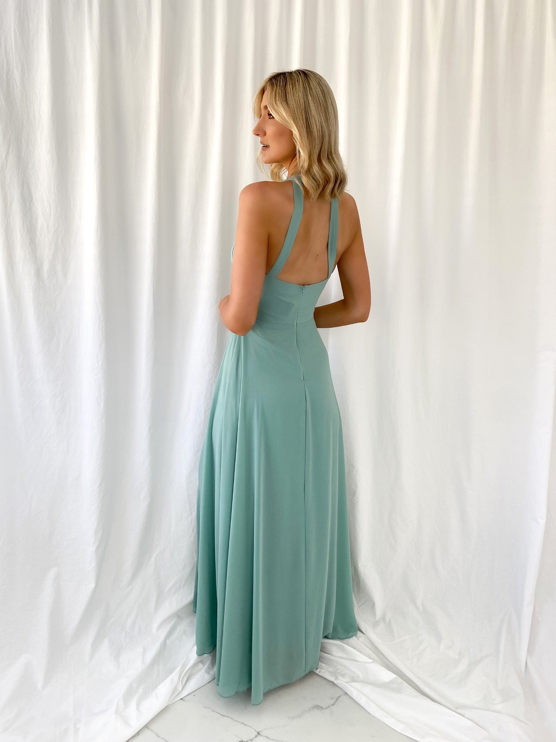 Clarisse Maxi Dress - Sage Green mykindofdress Clarisse Maxi Dress - Sage Green mykindofdress