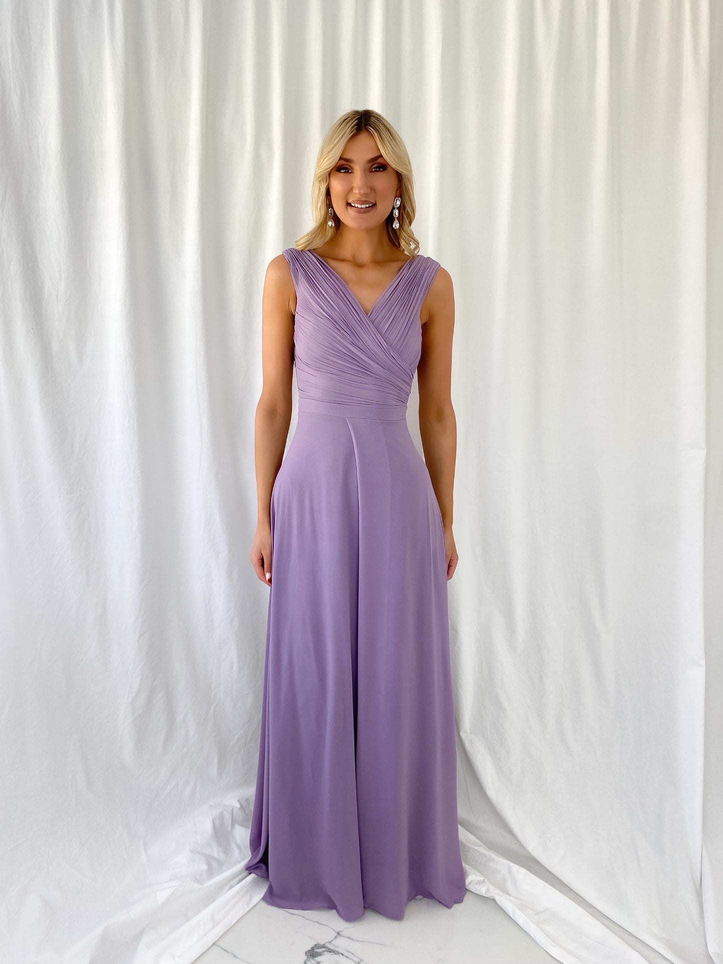 Angela Maxi Dress - Purple
