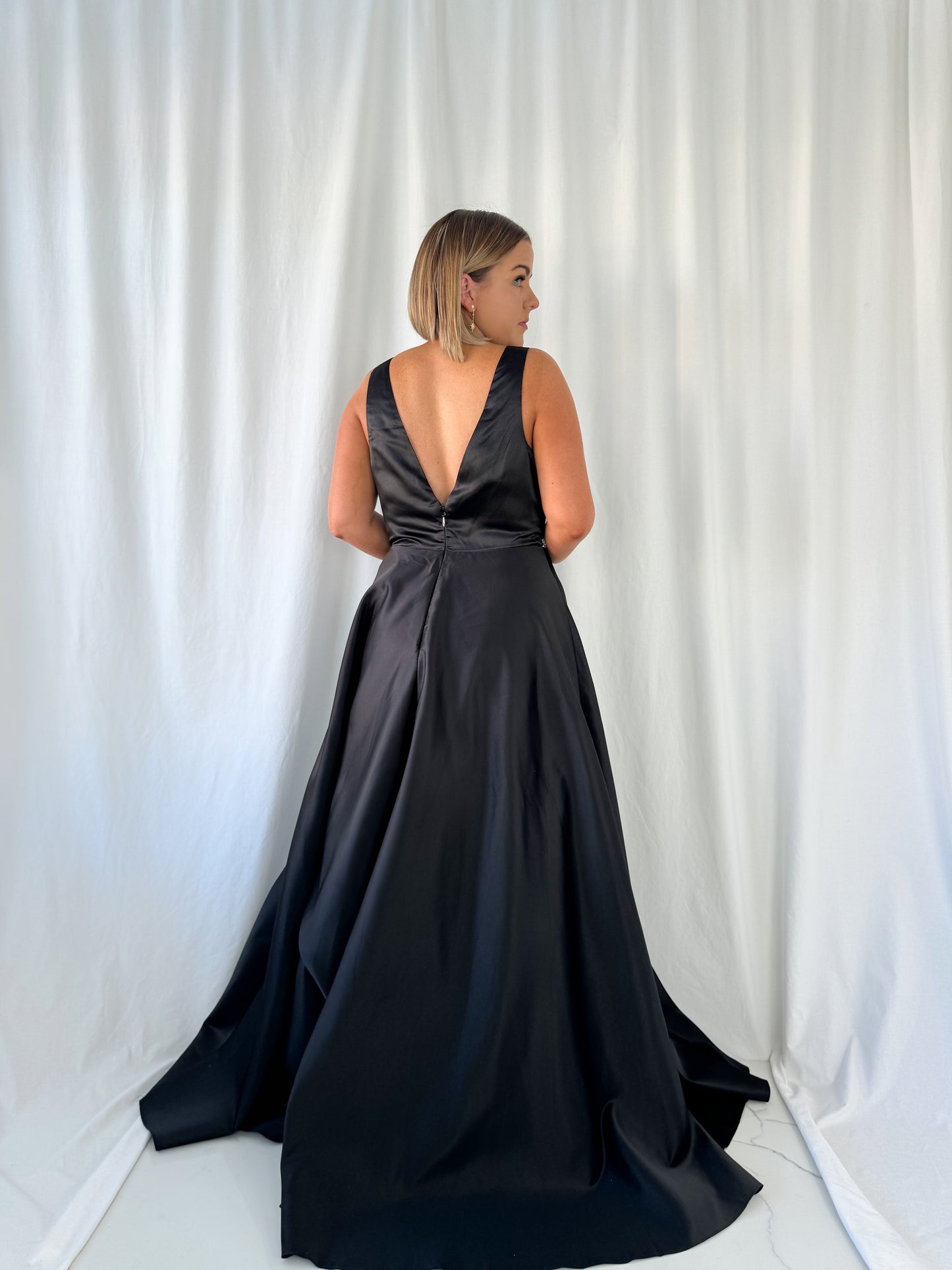 Brigitta Maxi Dress - Black