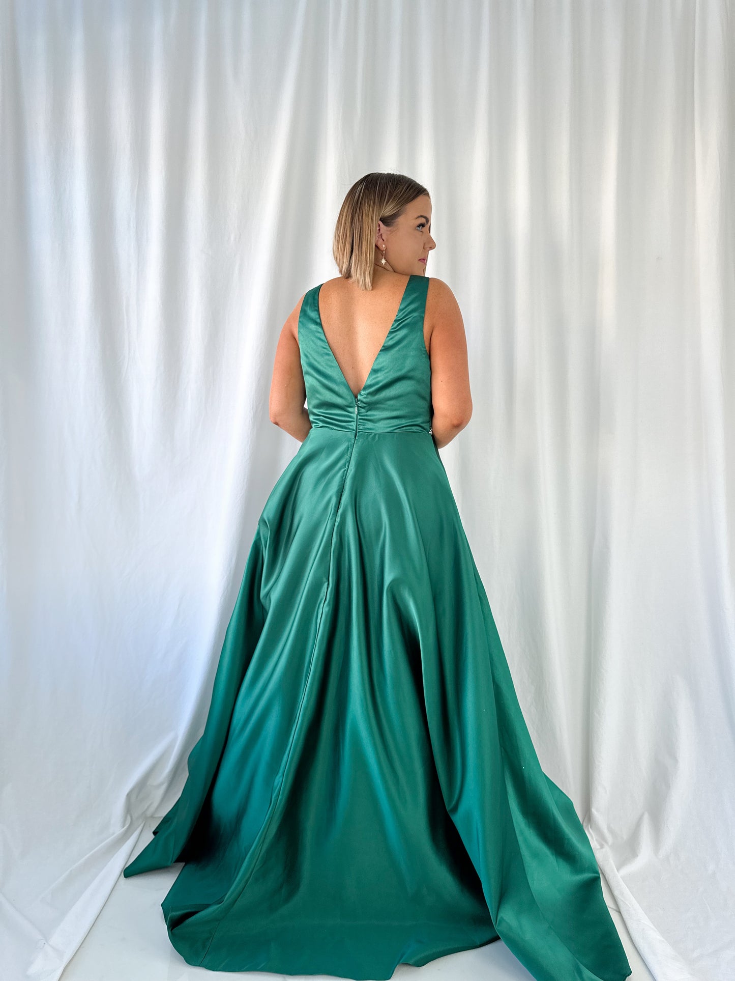 Brigitta Maxi Dress - Green