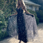 Alexia Tulle Star Sequin Dress - Black
