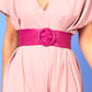 Lucy Buckle Belt - Pink